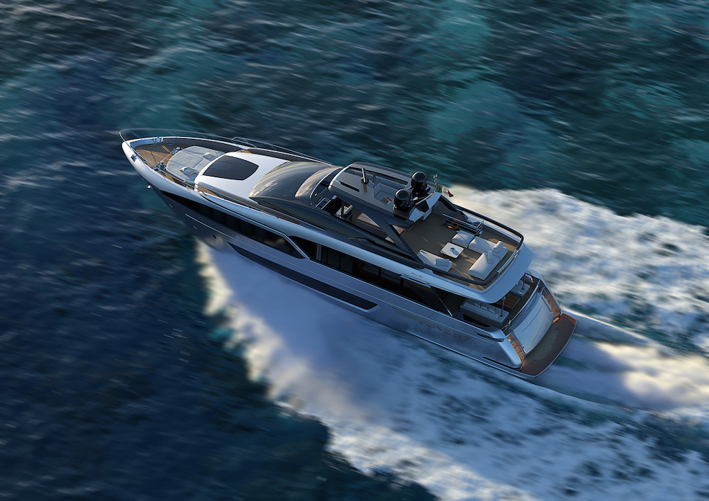 Riva 90' - Navigazione