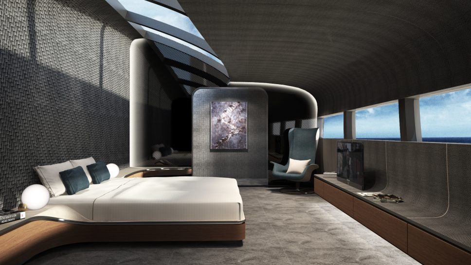 Black Cat 50 guest cabin